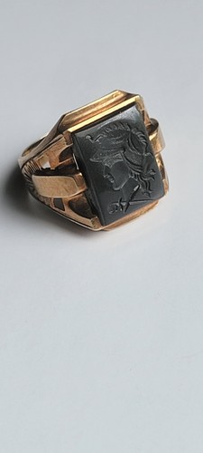 Vintage 10k gold - gold, ring