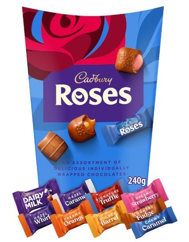 Cadbury roses chocolate - cadbury,