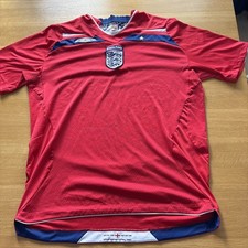 England Away Shirt XL 2008/10 
