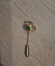 Vintage tiny short gold tone