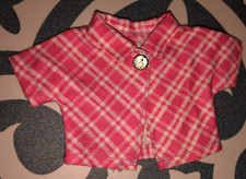 Amanda Jane Doll Pink Check