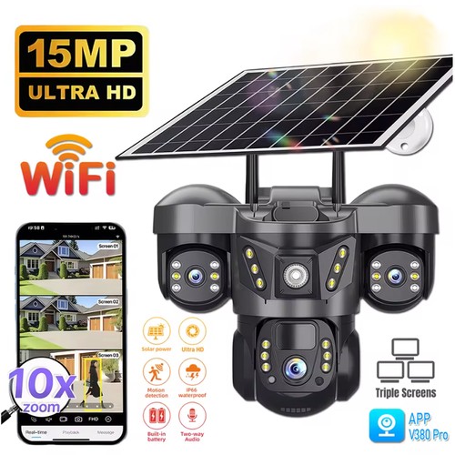 Wireless security camera solar - camera,