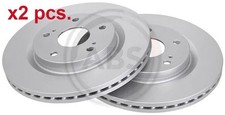 X2 PCS FRONT BRAKE DISC ROTOS