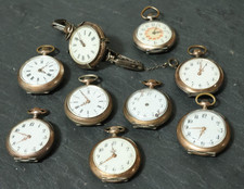 9 Old Silver Pocket Watch