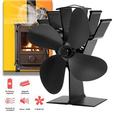 4 Blade Heat Powered Stove Top