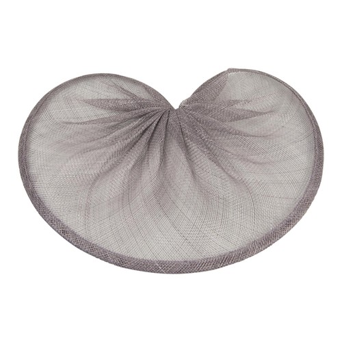 Sinamay gathered fascinator - sinamay,