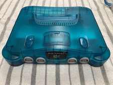 Nintendo 64 Ice Blue funtastic N64 Pal console only 