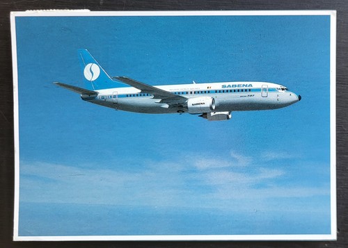 Vintage postcard used sabena - postcard,