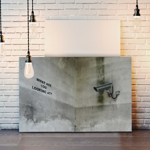Banksy canvas street wall art - canvas,