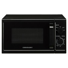 Cookology CMAFS20LBK 20L Black Microwave, 800W Freestanding