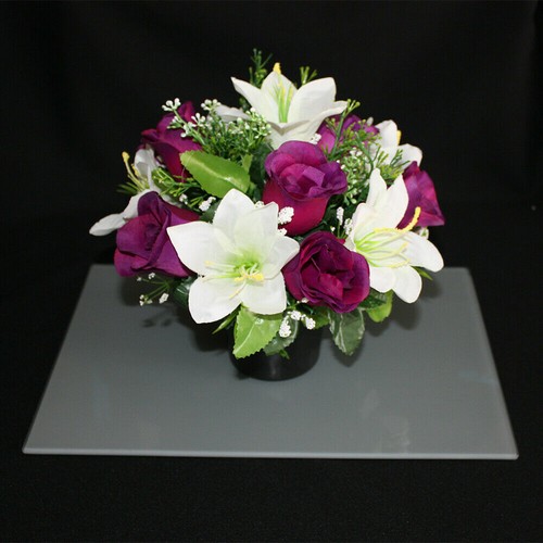 Grave artificial silk flower - artificial/silk,