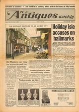 art & antiques weekly august 30th 1969 (newspaper )  britains buttons