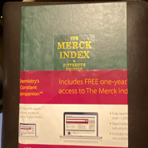 The merck index - the, 15th