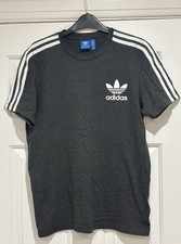ADIDAS Original Trefoil 2017 Charcoal Grey T-Shirt Men’s Size Medium BR4482