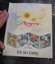 Vintage ARGOS Catalogue 1985  Jena Car stereo walkman Lego Return of Jedi Atari