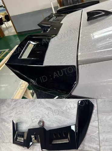 Rear roof trunk - rear, spoiler