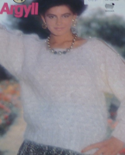Argyll knitting pattern lady - pattern, lady's