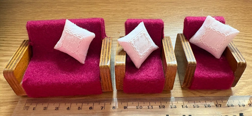 Doll house furniture wooden