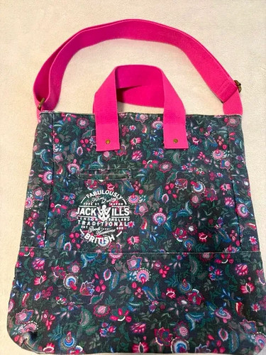 Jack wills floral tote bag - jack,
