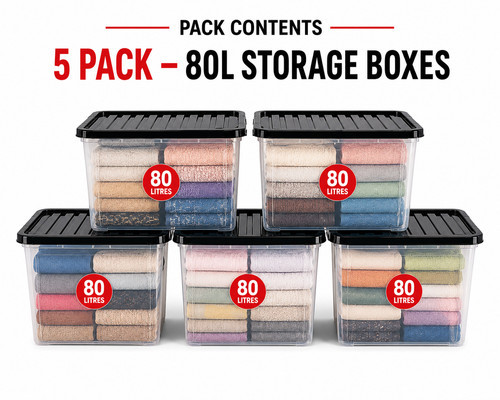 80l clear plastic - 5,