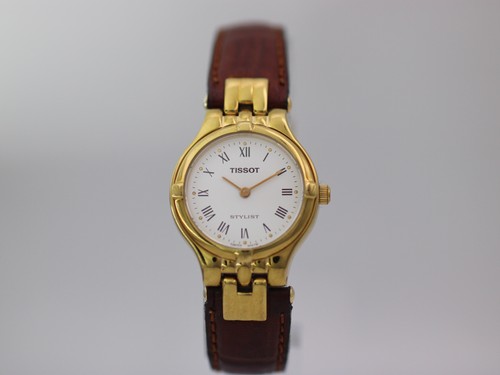 Tissot stylist gold tone - tissot,