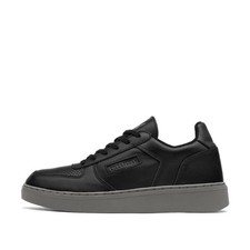 Size UK 6 - Lyle and Scott McMahon Black Trainers Shoes Sneakers
