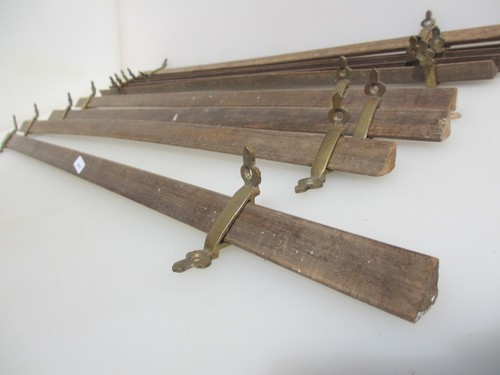 Antique wooden stair rods - antique,