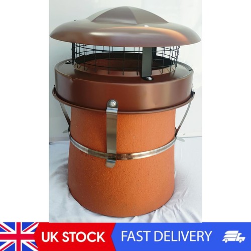 Anti downdraught chimney - anti,