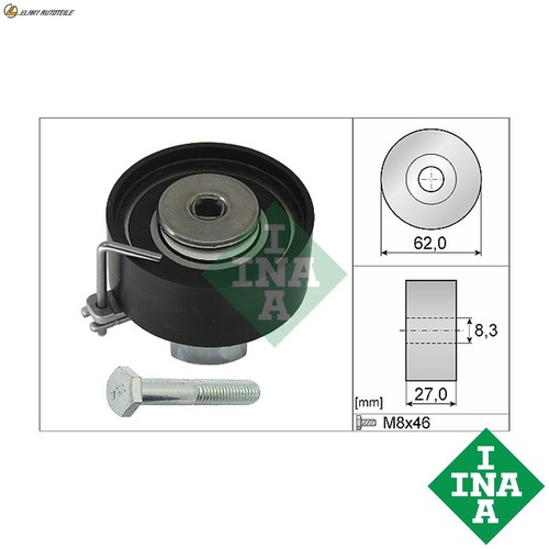 Tensioner pulley timing - pulley, belt