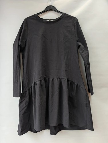 Zara black long sleeve drop - zara,