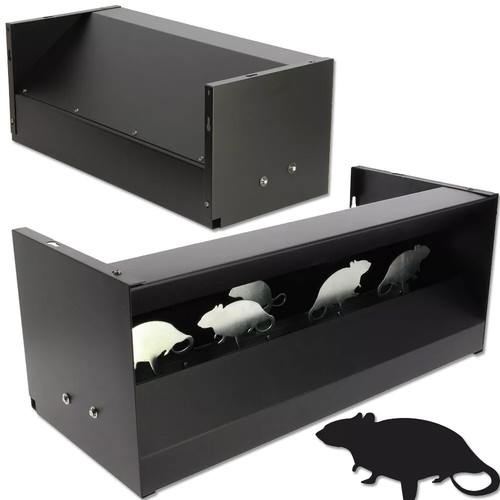 Magnetic knock down - down, airgun