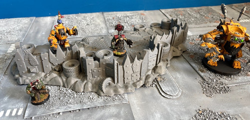 Ork scrap bunker - ork,