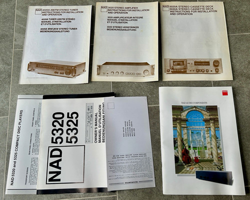 Nad instruction manual - instruction,