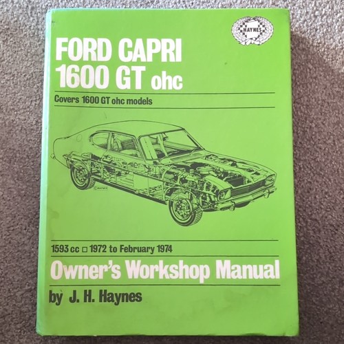 Ford capri mk1 - capri, ohc