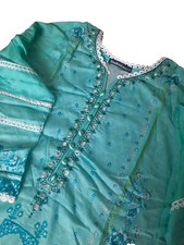 asian ready made pakistani indian salwar kameez,3 pc embroidered cotton suit 