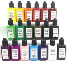 LURE FACTORY LIQUID PLASTISOL PIGMENTS 26 COLOURS SOFT PLASTIC LURE MAKING