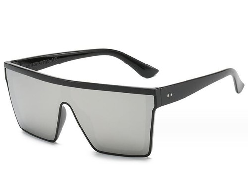 Large shield sunglasses flat - large,