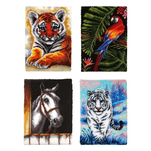 Latch diy rug - making, kit