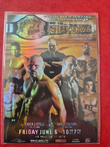 Ufc poster card - ufc, vs