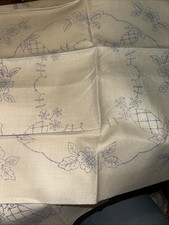 Set Pure Linen Stamped To