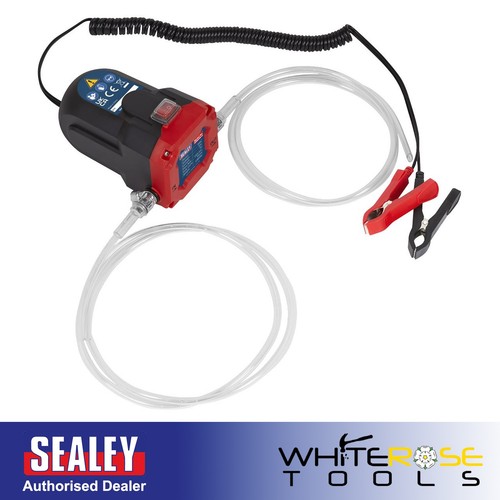 Sealey transfer pump 12v - sealey,