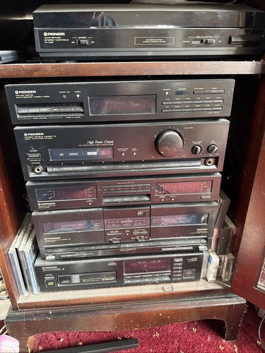 Pioneer turntable tape stack - tape,
