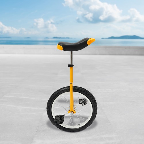 Adjustable exercise unicycle - adjustable,