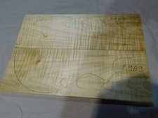 Flame Maple Carved Top for