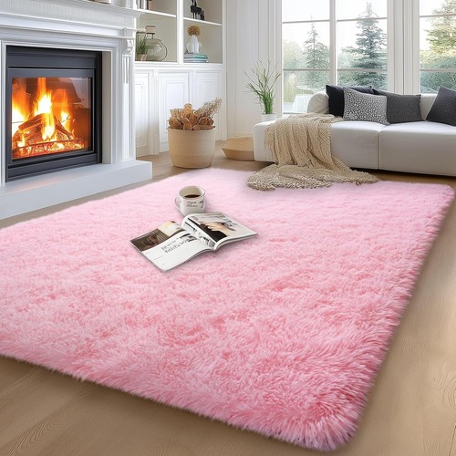 Fluffy rugs large - large, shaggy