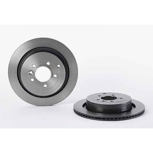 Brake disc rear - disc, coated