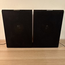 Sanyo Speakers HF100 Vintage 8