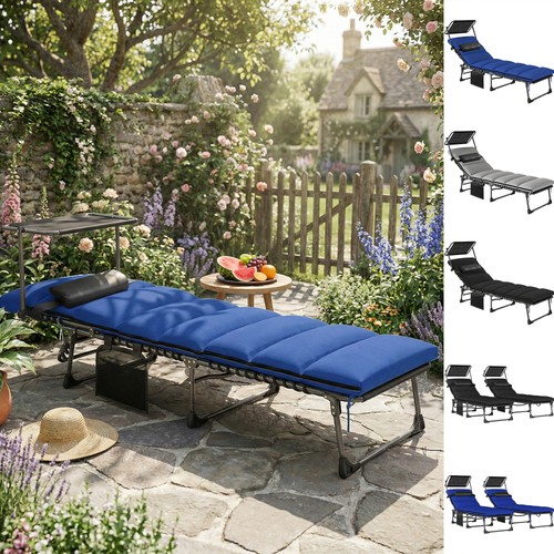Folding sun lounger - sun,