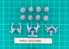 Hellbrute Heads Spikes Job Lot