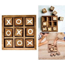Tic Tac Toe Wooden Coffee